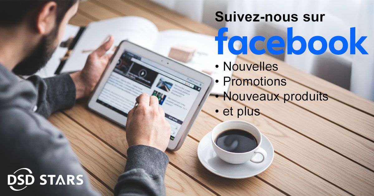 Suivez-nous sur Facebook