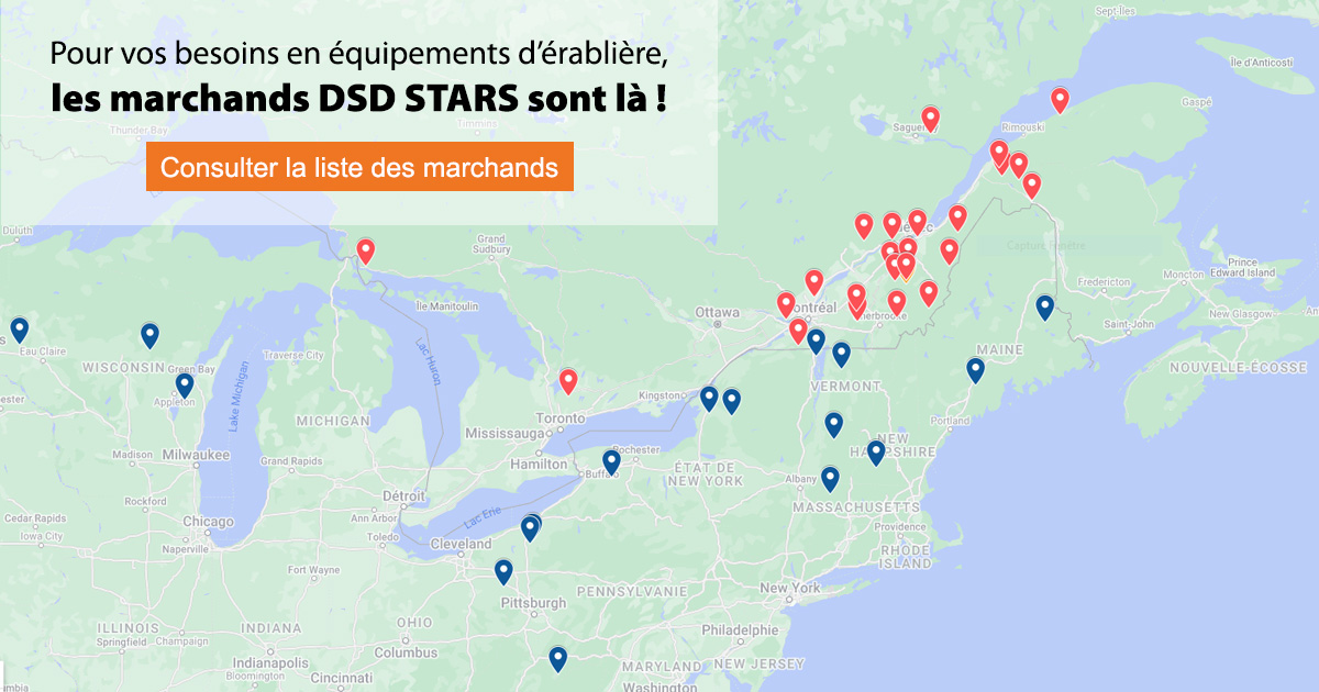 Trouvez votre marchand DSD STARS